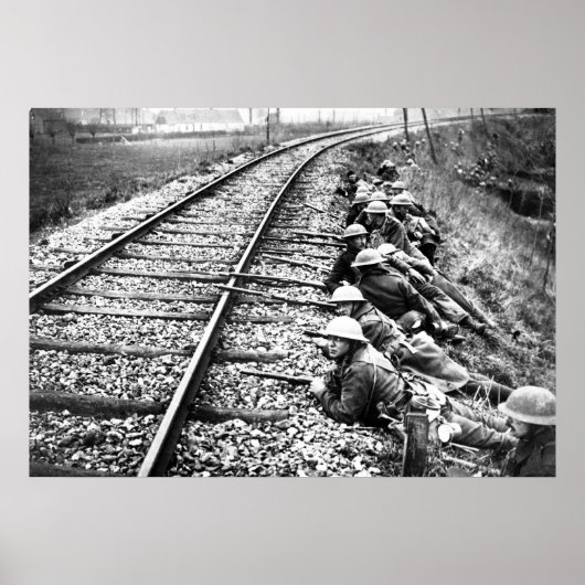 Poster Les Anglais chez Ypres (Devant)