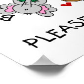 Poster Les animaux aiment les T-shirts et les GIfts de la (Coin)