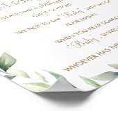 Poster Les animaux de la Jungle verdoyante ne disent pas  (Coin)