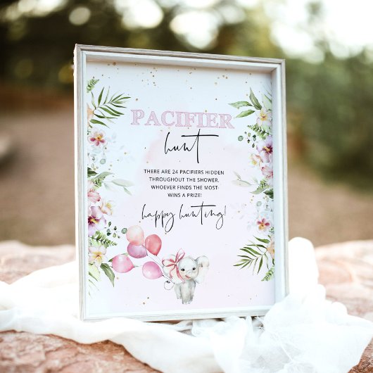 Poster Les animaux Safari chasse au Pacifique Jeu de baby