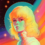 Poster les années 70 80 femmes de science-fiction inspiré<br><div class="desc">Enfant,  j’ai adoré les couvertures de romans de science-fiction,  et aussi les vibes de couleurs des années 70. J'adore créer des pièces nostalgiques qui me rappellent,  à moi et à d'autres,  leur enfance avec des thèmes subtils de culture pop cachés en eux.</div>