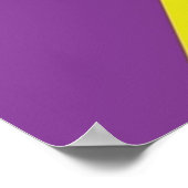 Poster Les années 70 Afficher le logo Sunshine (Coin)