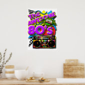 Poster Les années 80 fantastiques (Cuisine)