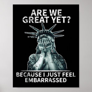 Poster Les Anti-Trump Sommes-Nous Grands Et Pourtant Stat