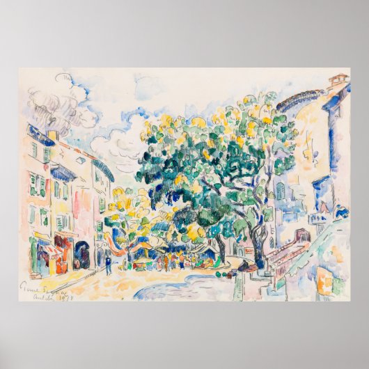 Poster Les Antibes de Signac (Devant)