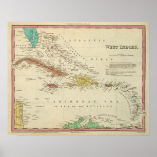 Poster Les Antilles 17