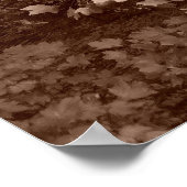 Poster Les arbres devant le canal (Coin)