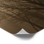 Poster Les arbres du Tennessee dans le brouillard | Great (Coin)