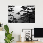 Poster Les arbres mystiques - Imprimer (Bureau à domicile)