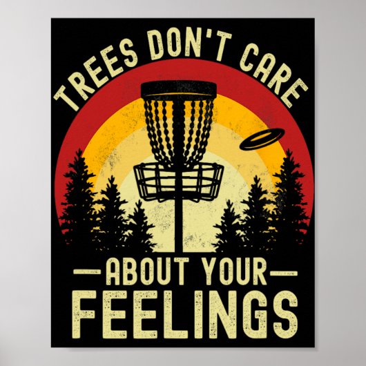 Poster Les arbres ne se soucient pas de vos sentiments Di (Devant)