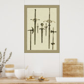 Poster Les armes d'un chevalier (Cuisine)