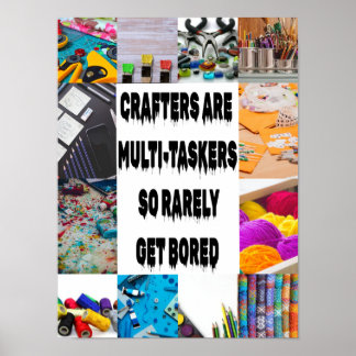 Poster Les artisans sont des multitâches.