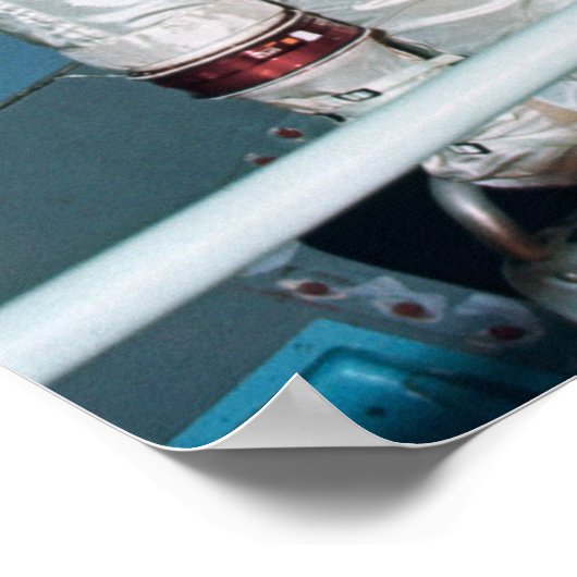 Poster Les astronautes Apollo 1 (Coin)