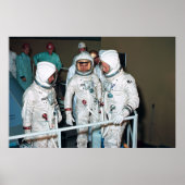 Poster Les astronautes Apollo 1 (Devant)