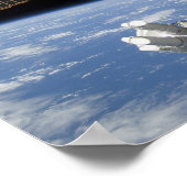 Poster Les astronautes effectuent une série de tâches (Coin)