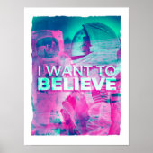 Poster Les astronautes que je veux croire (Devant)