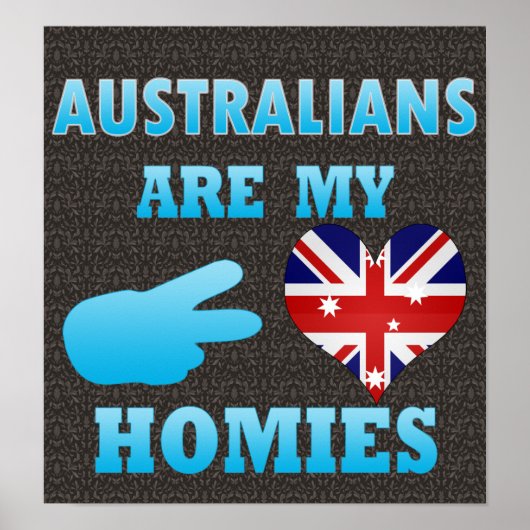 Poster Les Australiens sont mes Hommes (Devant)