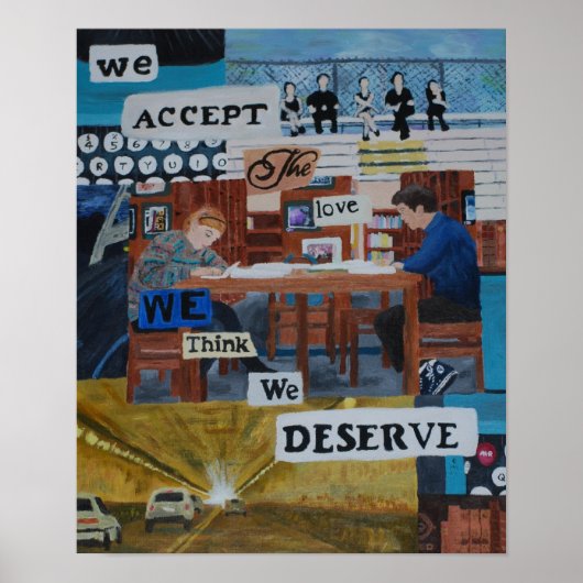 Poster Les avantages d'être une Wallflower (Devant)