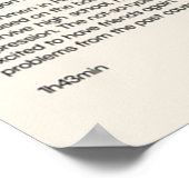 Poster Les Avantages D'Être Une Wallflower Stephen Chbosk (Coin)