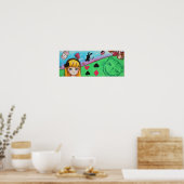 Poster Les aventures d'Alice au pays des merveilles (Cuisine)