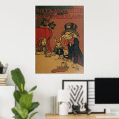 Poster Les aventures d'Alice au pays des merveilles (Bureau à domicile)