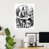 Poster Les aventures d'Alice au pays des merveilles (Bureau à domicile)