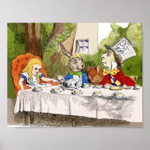 Poster Les aventures d'Alice au pays des merveilles