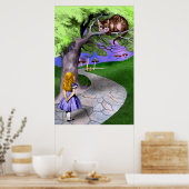 Poster Les aventures d'Alice au pays des merveilles (Cuisine)