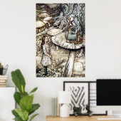 Poster Les aventures d'Alice au pays des merveilles (1916 (Bureau à domicile)