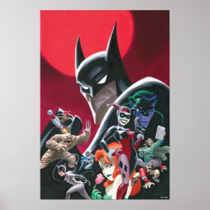 Poster Les aventures de Batman Dames et Démons Dangereux