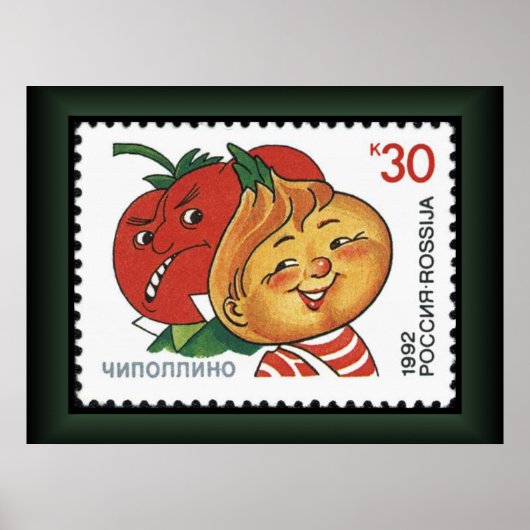 Poster Les aventures de Cipollino~Auteur : D. Rodari~*~ (Devant)