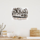 Poster Les aventures de l'Alice folle de thé au pays des (Cuisine)