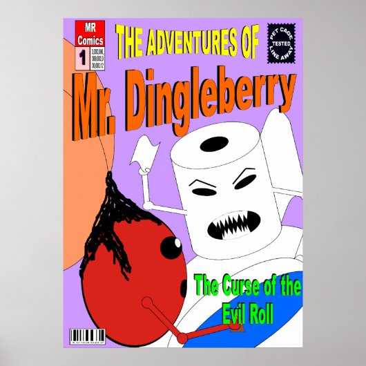 Poster Les aventures de M. Dingleberry (Devant)