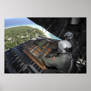 Poster Les aviateurs éliminent une palette des