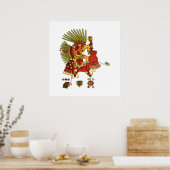 Poster Les Aztèques (Cuisine)