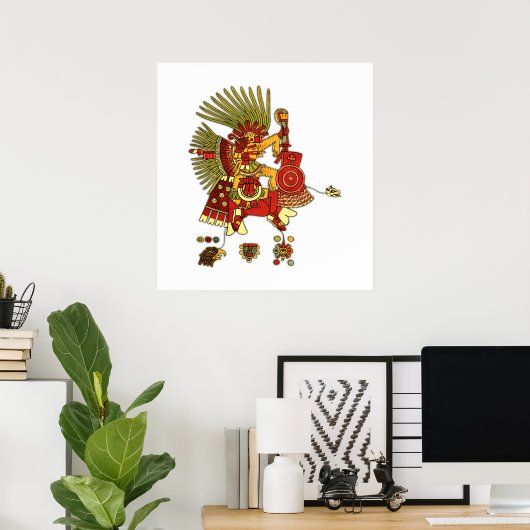 Poster Les Aztèques (Bureau à domicile)