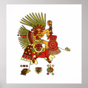 Poster Les Aztèques