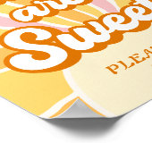 Poster Les Baby showers Sunshine Baby sont Sweet Favor (Coin)