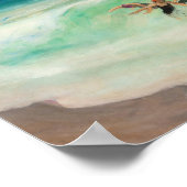 Poster Les baigneurs dans la vague | Henri Lebasque (Coin)