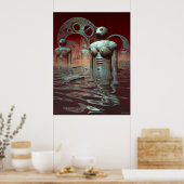Poster Les Bains (Cuisine)