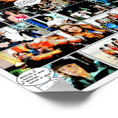 Poster Les bandes dessinées du film Warriors (Coin)