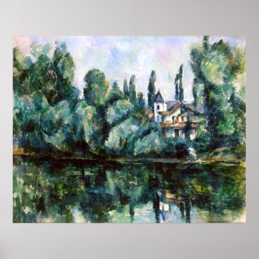 Poster Les Banques de la Marne Paul Cezanne (Devant)