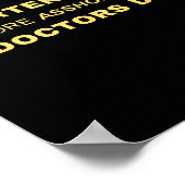 Poster Les barmen voient-ils plus que les médecins (Coin)