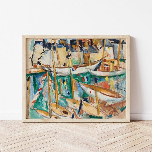 Poster Les Bateaux | Raoul Dufy