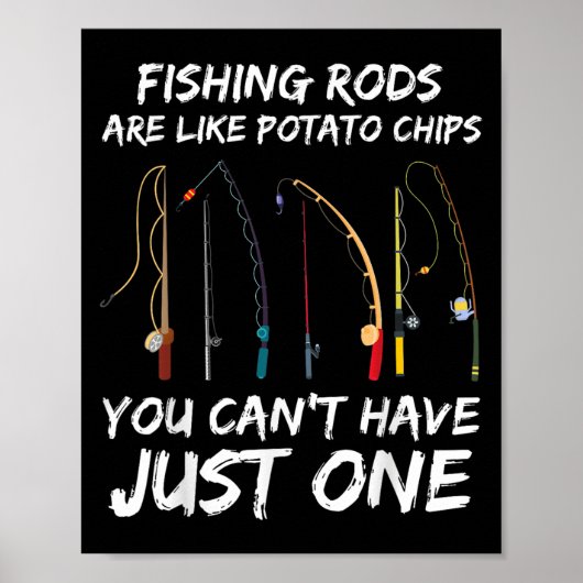 Poster Les bâtonnets de pêche sont comme des chips de tom (Devant)