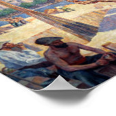 Poster Les batteurs de pieux (Coin)