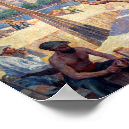 Poster Les batteurs de pieux (Coin)