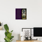 Poster Les Béatitudes (Bureau à domicile)