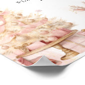 Poster Les bébés cerfs d'hiver sont douces Prenez un soin (Coin)