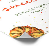 Poster Les bébés Citrouilles boho rustiques sont doux (Coin)